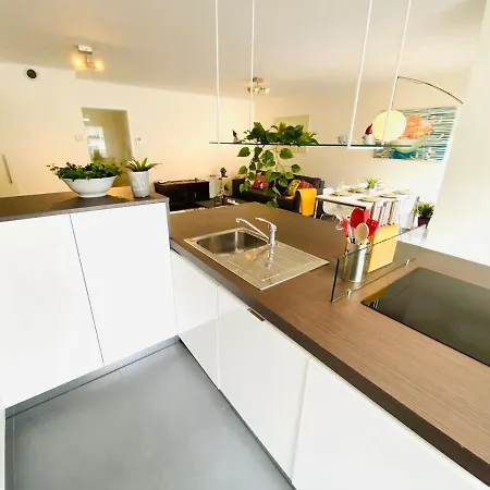 Large 3 Bedrooms In Center With Terraces & Parking - Rol1 Apartman *